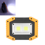 COB Work Light USB Rechargeable IP66 Waterproof Portable Work Light with Rotating Bracket for Car Maintenance Camping