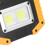 COB Work Light USB Rechargeable IP66 Waterproof Portable Work Light with Rotating Bracket for Car Maintenance Camping