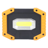 COB Work Light USB Charging Portable Floodlight Waterproof Emergency Portable Light with 180 Degree Rotating Bracket