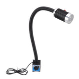 Magnetic Work Light 9W 24V LED Flexible Gooseneck Rustproof Aluminium Magnetic Base Gooseneck Work Light for Industry - Front View