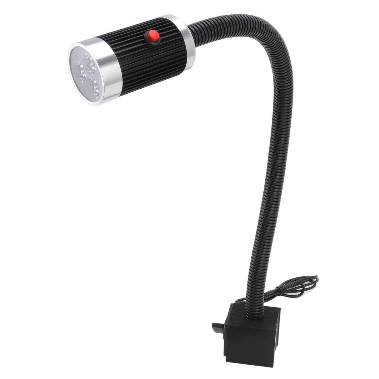 Magnetic Work Light 9W 24V LED Flexible Gooseneck Rustproof Aluminium Magnetic Base Gooseneck Work Light for Industry