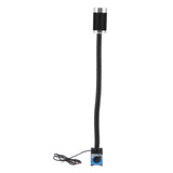 Magnetic Work Light 9W 24V LED Flexible Gooseneck Rustproof Aluminium Magnetic Base Gooseneck Work Light for Industry - Close-Up Angle