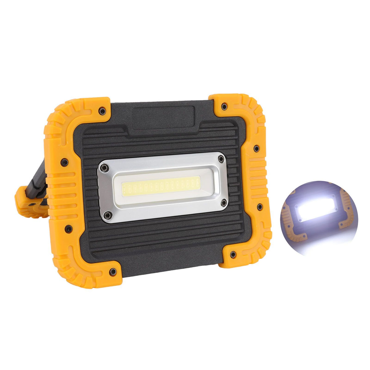 Portable COB Work Light USB Charging Waterproof Emergency Light for Outdoor Repair with Battery
