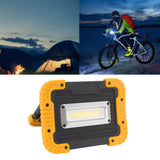 Portable COB Work Light USB Charging Waterproof Emergency Light for Outdoor Repair with Battery