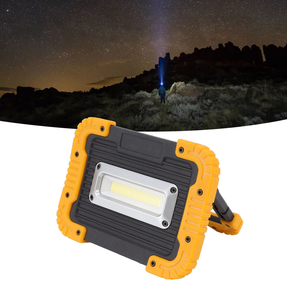 Portable COB Work Light USB Charging Waterproof Emergency Light for Outdoor Repair with Battery