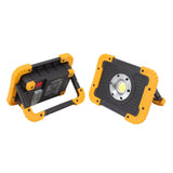 COB Work Light Waterproof USB Charging Portable COB Floodlight with 180 Degree Rotatable Stand for Camping Emergency - Close-Up Angle
