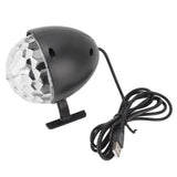 Star Projector Night Light USB Powered Multiple Modes Adjustable Mini Astral Projection Lamp for Bar Club - Rear View