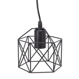 Antique Pendant Lampshade E27 3 Head Retro Unique Style Hanging Light Shade for Home Cafes 85‑240V