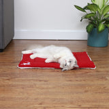 Christmas Theme Pet Cat Dog Bed Mat Pad Soft Warm Thick Kennel Cage Sofa Mat for Small Medium Large Dogs Sleeping - 45-Degree Angle