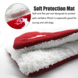 Christmas Theme Pet Cat Dog Bed Mat Pad Soft Warm Thick Kennel Cage Sofa Mat for Small Medium Large Dogs Sleeping
