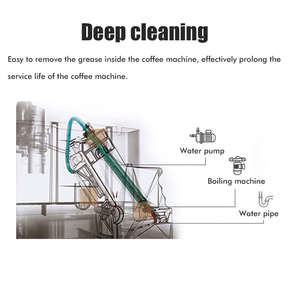 50PCS Coffee Machines Cleaner Tablets Cleaning Tablets for Automatic Coffee Machines