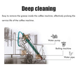 50PCS Coffee Machines Cleaner Tablets Cleaning Tablets for Automatic Coffee Machines