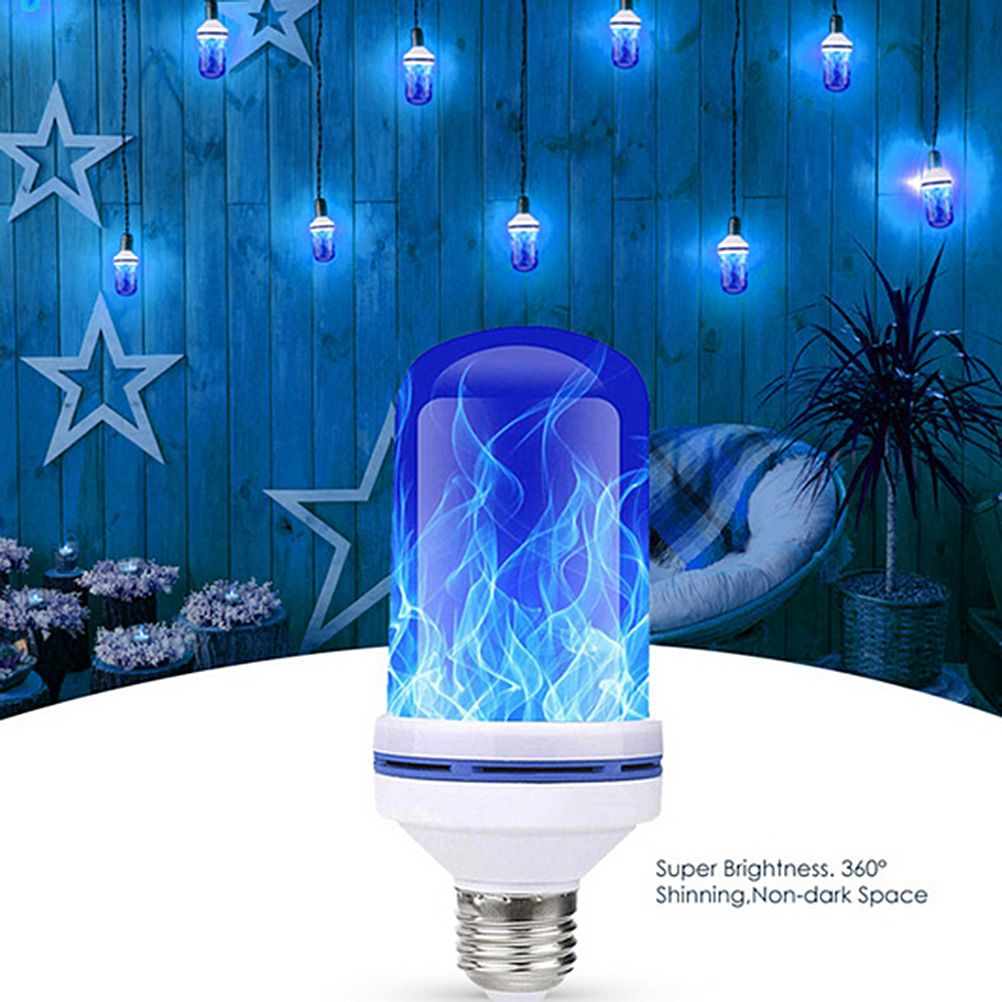 LED Flame Effect Light Bulb Upside Down Effect LED Bulb Flame Bulbs for Festival Hotel Bar Party Decoration