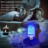 LED Flame Effect Light Bulb Upside Down Effect LED Bulb Flame Bulbs for Festival Hotel Bar Party Decoration