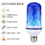 LED Flame Effect Light Bulb Upside Down Effect LED Bulb Flame Bulbs for Festival Hotel Bar Party Decoration