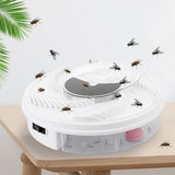 1PCS Electric Fly Trap Device with Trapping Food Electric Flycatcher Artifact