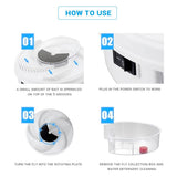 1PCS Electric Fly Trap Device with Trapping Food Electric Flycatcher Artifact