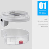 1PCS Electric Fly Trap Device with Trapping Food Electric Flycatcher Artifact
