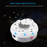 1PCS Electric Fly Trap Device with Trapping Food Electric Flycatcher Artifact
