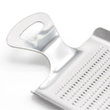 Thicken Stainless Steel Ginger Grater Wasabi Garlic Grinding Tools Cheese Grater Not Easily Deformed Garlic Masher - Low Angle