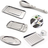 Thicken Stainless Steel Ginger Grater Wasabi Garlic Grinding Tools Cheese Grater Not Easily Deformed Garlic Masher