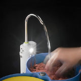 Portable Fishing Oxygen Pump Water Absorber Smart Automatic Induction LED Fishing Oxygen Pump