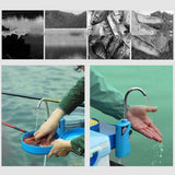 Portable Fishing Oxygen Pump Water Absorber Smart Automatic Induction LED Fishing Oxygen Pump