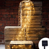 Waterfall String Lights Star Decorative Lights Twinkle Fairy Lights with Remote Control
