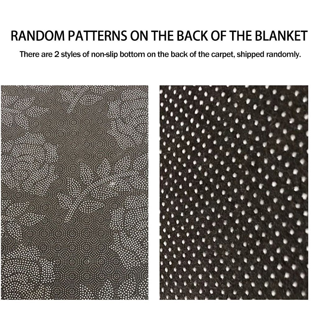 Black and White Checkered 3D Visual Effect Floor Rug Mat Bedroom Carpet for Kids Room Nursery