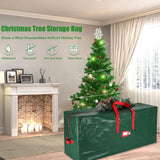 Christmas Tree Storage Bag Holiday Storage Case Waterproof Zippered Bag with Carrying Handles