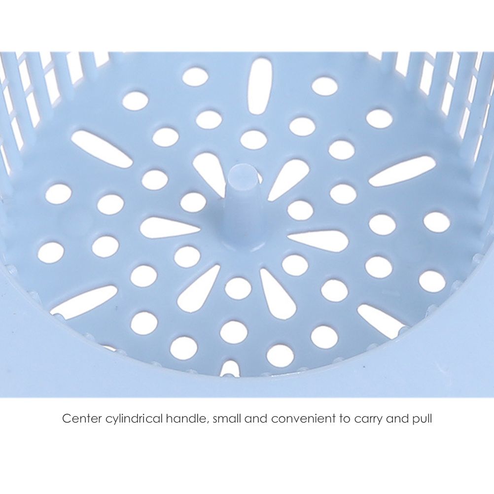Flower Shape Drain Filter Plastic Sink Lid Sink Hair Strainer for Kitchen Bathroom