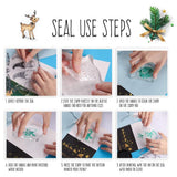 1 Set Christmas DIY Cutting Dies and Stamps Scrapbooking Cutting Machine Stencils Embossing Stencil Template Gifts