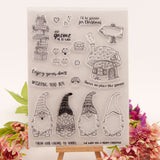 1 Set Christmas DIY Cutting Dies and Stamps Scrapbooking Cutting Machine Stencils Embossing Stencil Template Gifts - Rear View