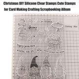 1 Set Christmas DIY Cutting Dies and Stamps Scrapbooking Cutting Machine Stencils Embossing Stencil Template Gifts
