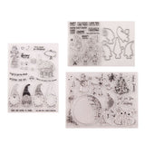 1 Set Christmas DIY Cutting Dies and Stamps Scrapbooking Cutting Machine Stencils Embossing Stencil Template Gifts