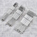 3 Wheel/5 Wheel Pastry Cutter Pizza Cutter Stainless Steel Expandable Pizza Grater Multi Round Pastry Knife Baking Cutter Roller Dough Cutter Divider - 45-Degree Angle