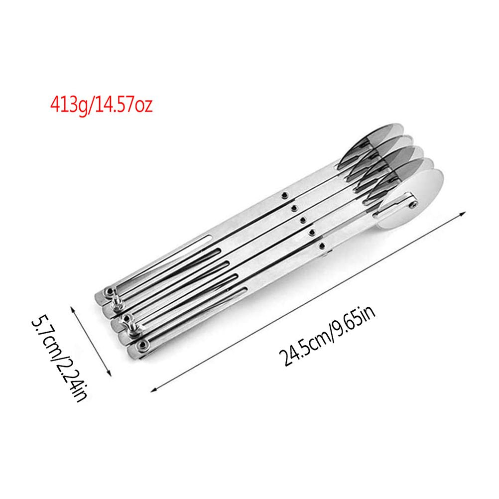 3 Wheel/5 Wheel Pastry Cutter Pizza Cutter Stainless Steel Expandable Pizza Grater Multi Round Pastry Knife Baking Cutter Roller Dough Cutter Divider
