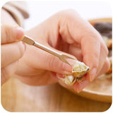 12PCS Seafood Tools Crab Sheller Forks Set Opener Shellfish Lobster Leg Sheller Kitchen Accessories - 45-Degree Angle