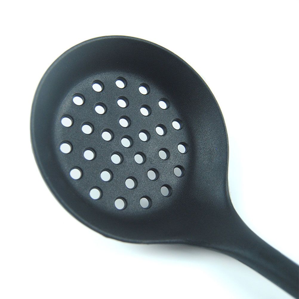 Silicone Slotted Skimmer Spatula Lightweight Slotted Spoon Skimmer Spoon Strainer Ladle with Long Handle