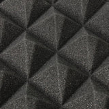 12Pcs Acoustic Foam Panels Acoustic Foam Sound Absorption Pyramid Studio Treatment Wall Panels