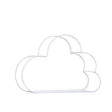 Cloud Shape Iron Storage Racks Hanging Decor Flower Pot Storage Rack Storage Box Wall Book Figurines Display