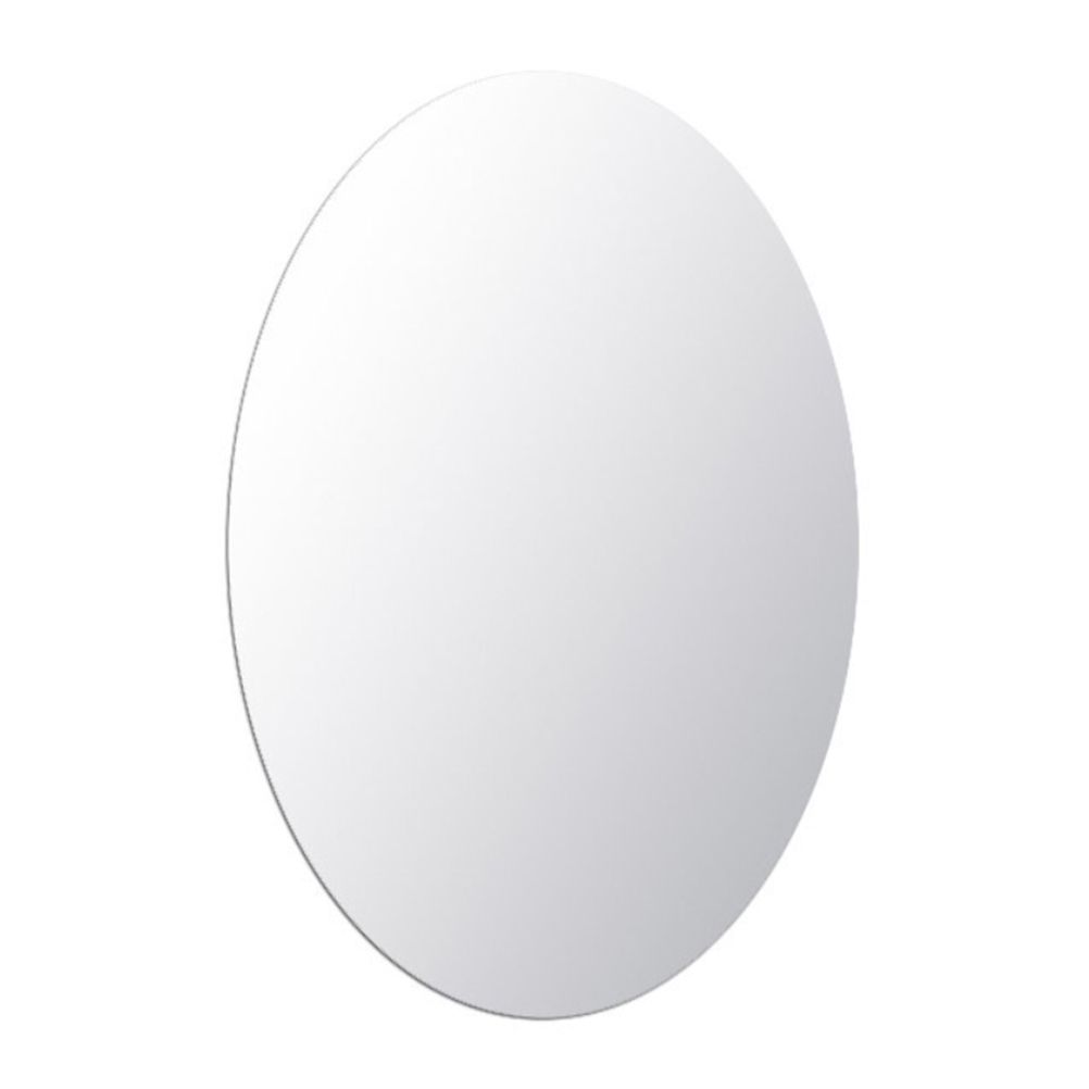 42*27CM Mirror Decoration Wall Sticker Acrylic Ellipse Mirror Wall Stickers Home Decoration Wall Sticker for Bathroom Bedroom