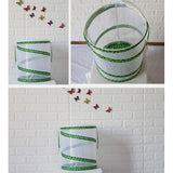 Net Insect Butterfly Habitat Cage Collapsible Insect Housing Enclosure Breeding Cages - 45-Degree Angle
