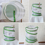 Net Insect Butterfly Habitat Cage Collapsible Insect Housing Enclosure Breeding Cages - Rear View