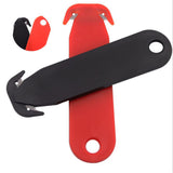 Package Opener Metal Box Cutters Stainless Steel Safety Utility Cutter for Home Office Use - Top-Down View