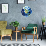 30cm Luminous Earth Sticker Universe Planet Fluorescent Wall Stickers In The Dark DIY Stickers Kids Bedroom Decoration - Low Angle