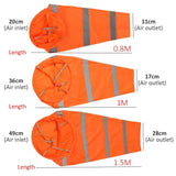 Windsock with Reflective Strips Outdoor Wind Measurement Bag Oxford Cloth Windsock