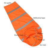 Windsock with Reflective Strips Outdoor Wind Measurement Bag Oxford Cloth Windsock
