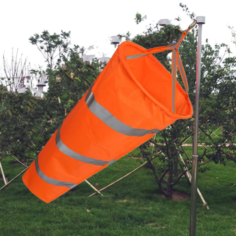 Windsock with Reflective Strips Outdoor Wind Measurement Bag Oxford Cloth Windsock