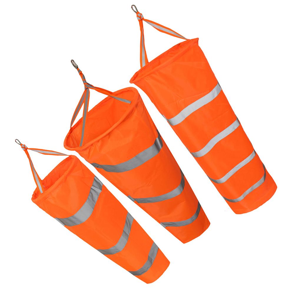 Windsock with Reflective Strips Outdoor Wind Measurement Bag Oxford Cloth Windsock